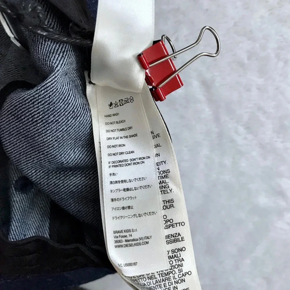 Diesel NWT Denim Bucket Hat for Boys 2-4 Years